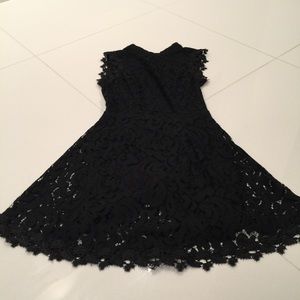 Lace black dress, Francesca’s, XS